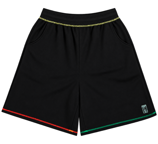 RASTA SHORTS [BLACK]