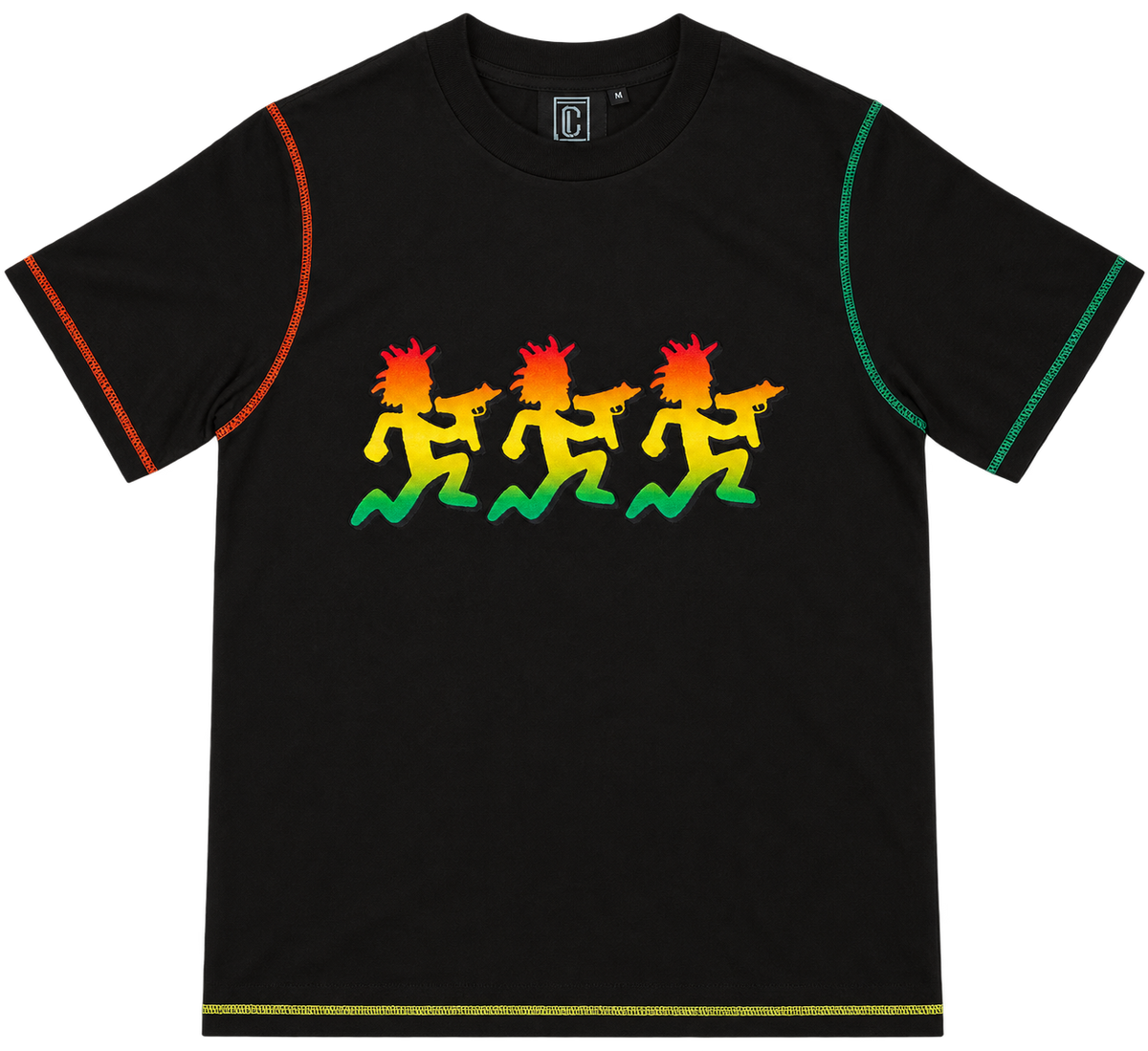 RASTA TEE [BLACK]