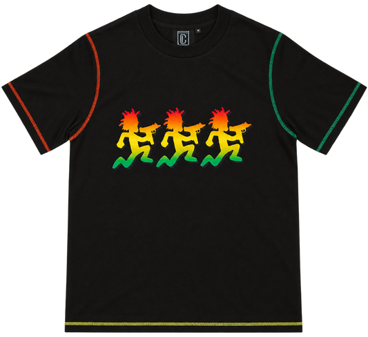 RASTA TEE [BLACK]